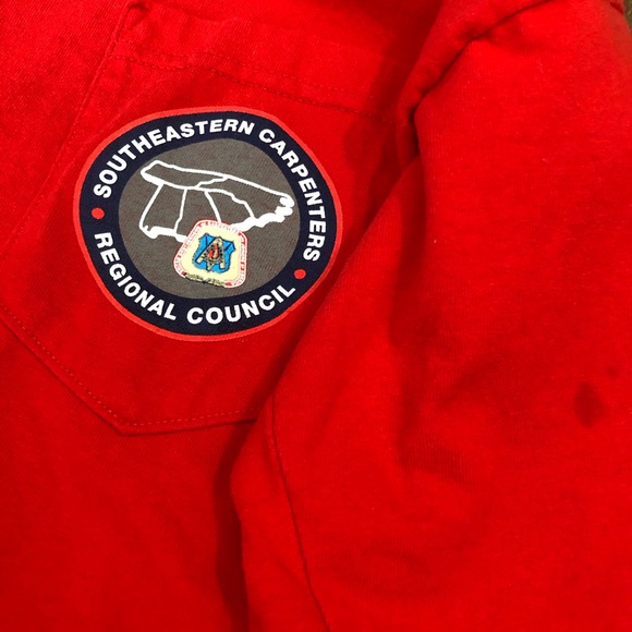 Vintage Union Worker Pocket T-Shirt Made in USA - Picture 6 of 6